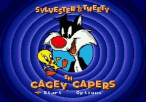 Sylvester and Tweety Title Screen